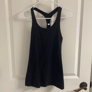 Lululemon Cool Racerback Tank Top Nulu in Jewel Emboss Black, size 4